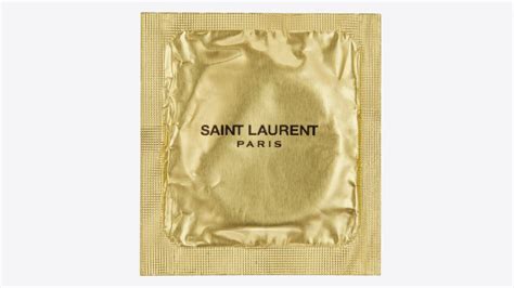 yves saint laurent condom|Saint Laurent lance sa gamme de préservatifs 